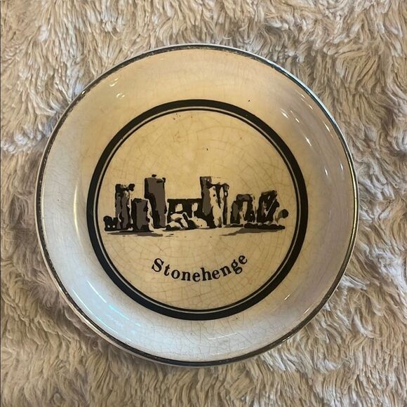 1977 Stonehenge, small glass plate - Picture 1 of 3